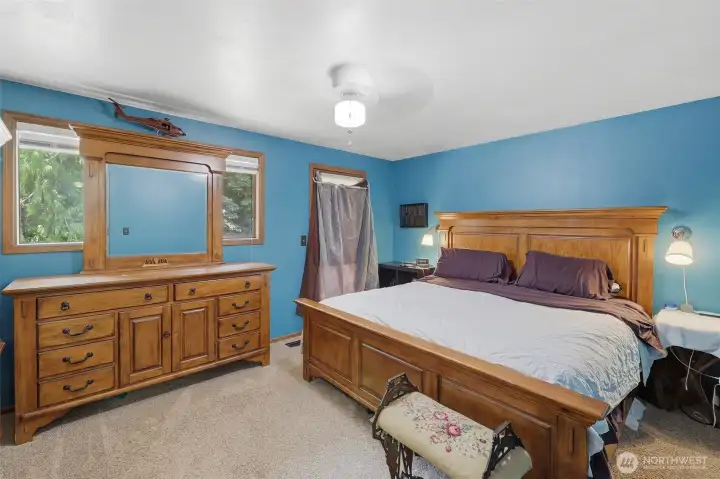 Primary bedroom suite. Primary bedroom suite.