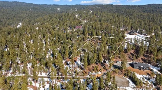 3-acre parcel at the end of the cul-de-sac.