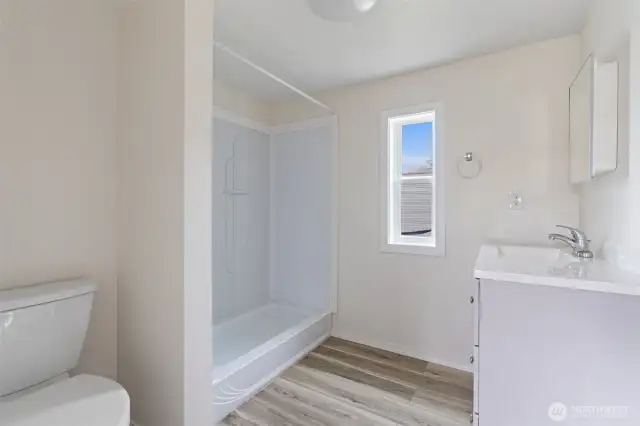 All new Bathroom! Shower only