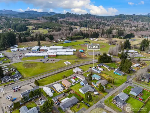 North View with the schools