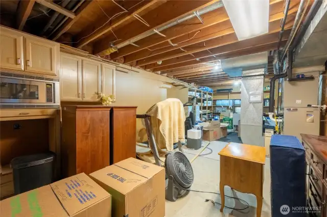 Additional Unfinished Space With Kitchen space