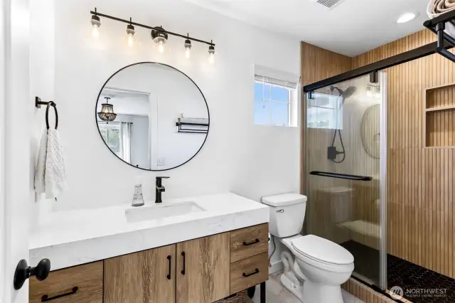 Luxurious primary bath suite!