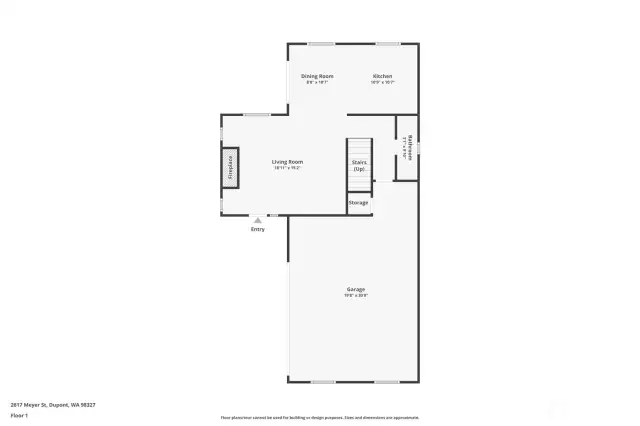 Downstairs Floorplan