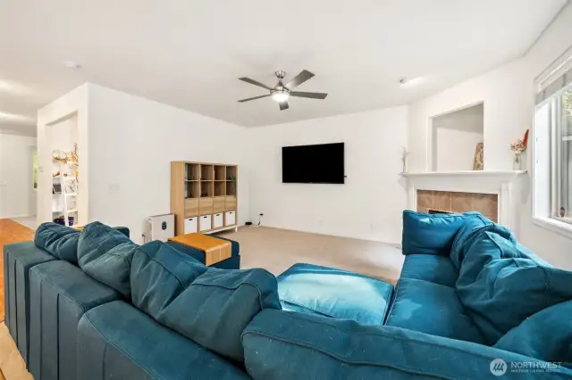 Family Room - Ceiling Fan