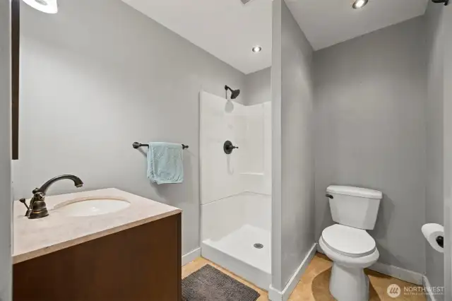 Downstairs Shower