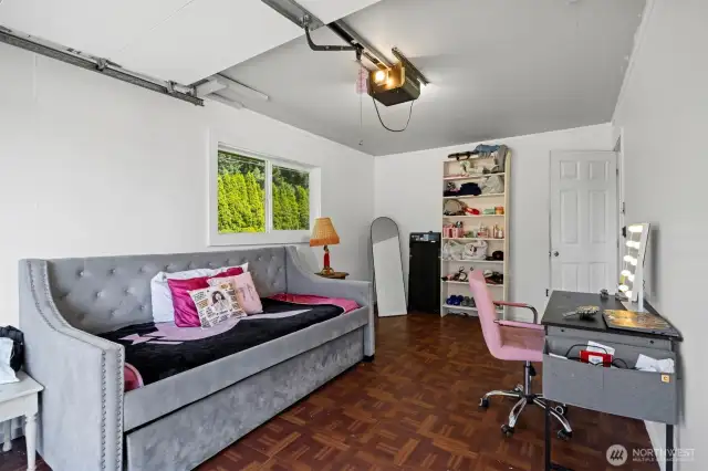 Flex space can be used for many things.  Bring your creative imagination and make a space for whatever suits you.