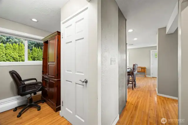 Office with pantry