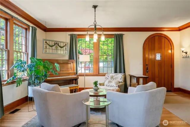 The perfect spot for a chat and glass of wine!
