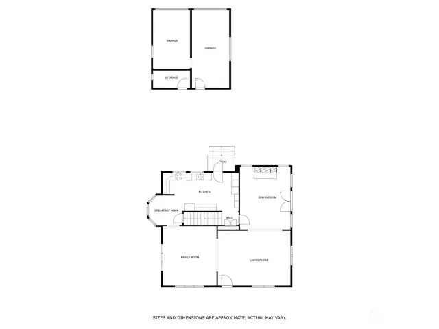 Main Floor and Garage