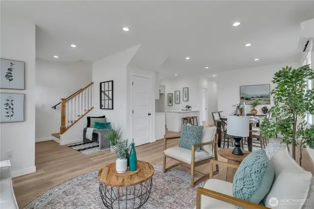 open concept view