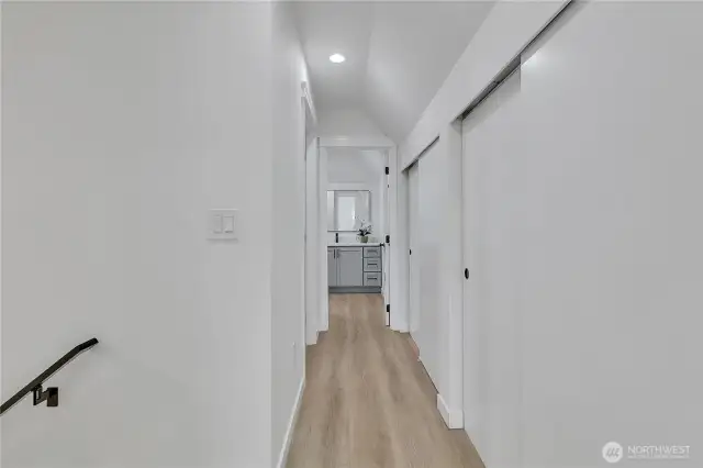upper level hallway