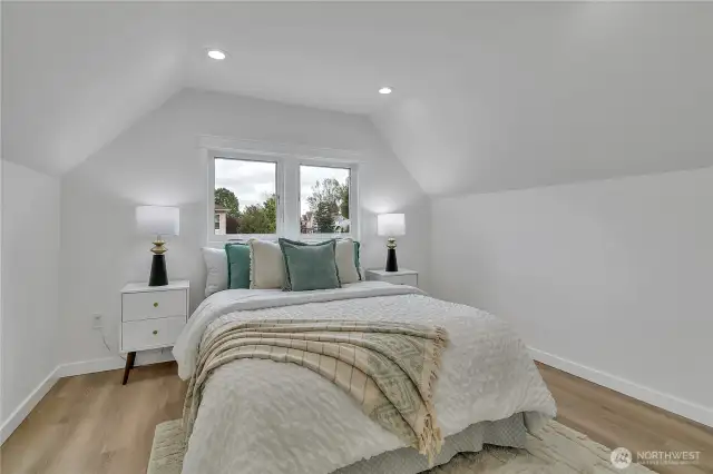 upper level bedroom