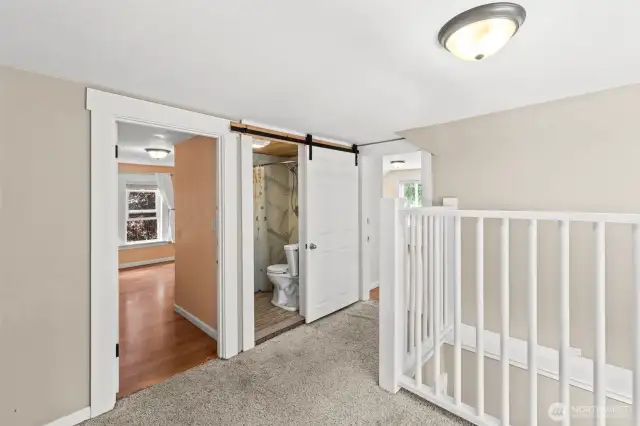 Upstairs landing
