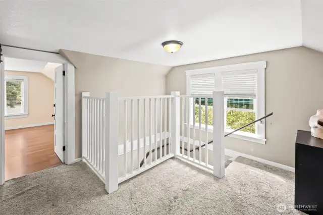 Upstairs landing