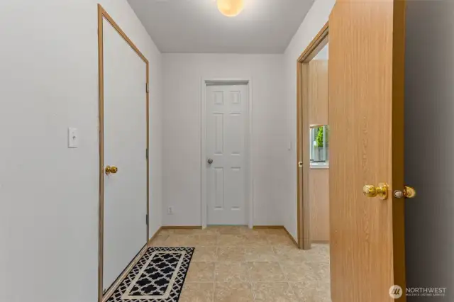 Garage entry