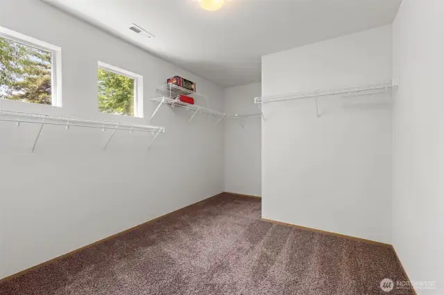 Primary Walk-in Closet