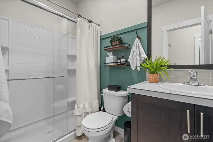 3/4 bath on main level