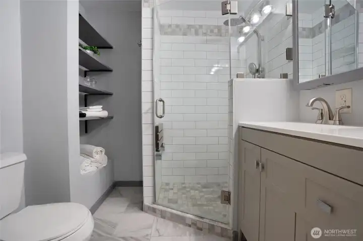 Updated bathroom off the daycare area.