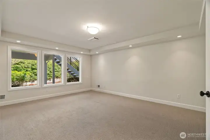 Lower Level Media/Flex Room