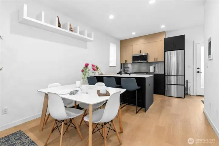 Dining to Kitchen Dining to Kitchen