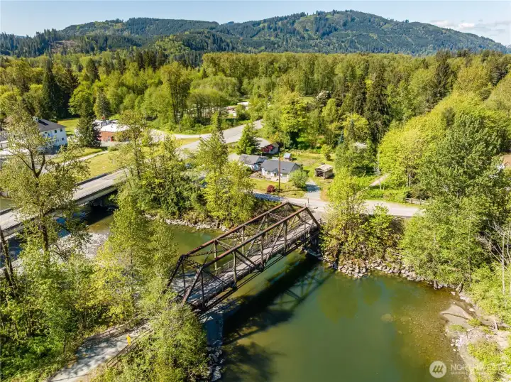 Drone of Deer Creek & Whitehorse Trail/Tressel.