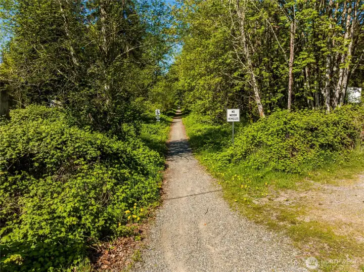 The Whitehorse Trail sides property.