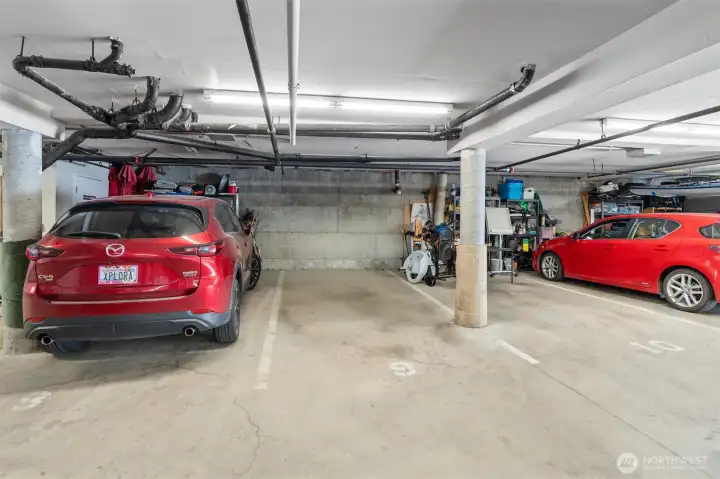 Garage parking #9. Garage parking #9.