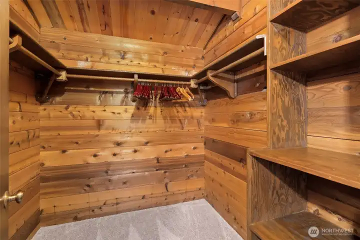 Primary walk-in closer