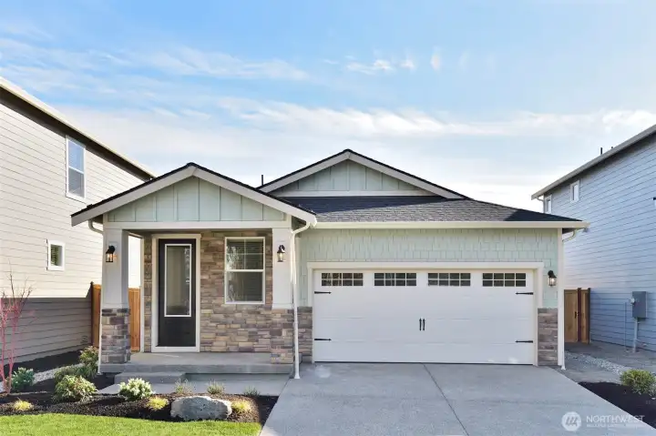 Example of the Aspen floorplan to be located at 5947 Lost City Ln NW