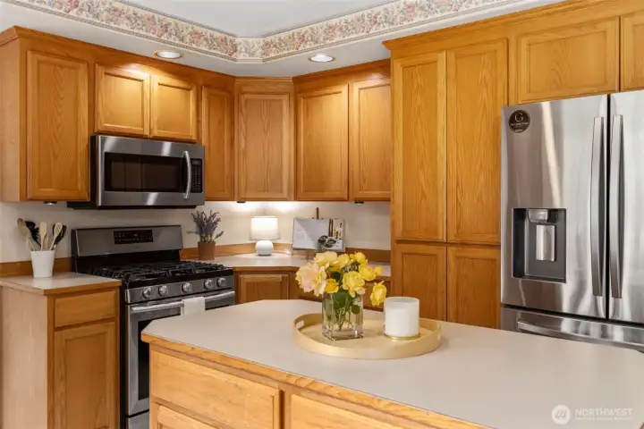 New gas range/stove