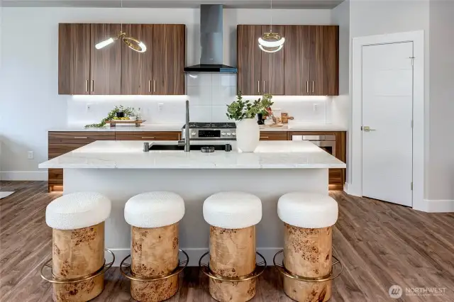 Walk-in Pantry! (model home lot 1A, colors may vary)