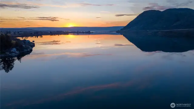 Hang out on the deck or at your dining table and take in the sunsets.