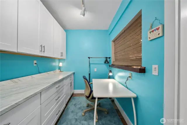 Huge laundry room