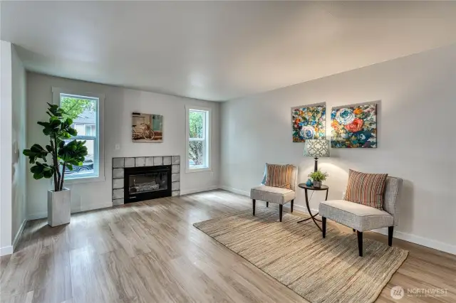 Another view of the family room.