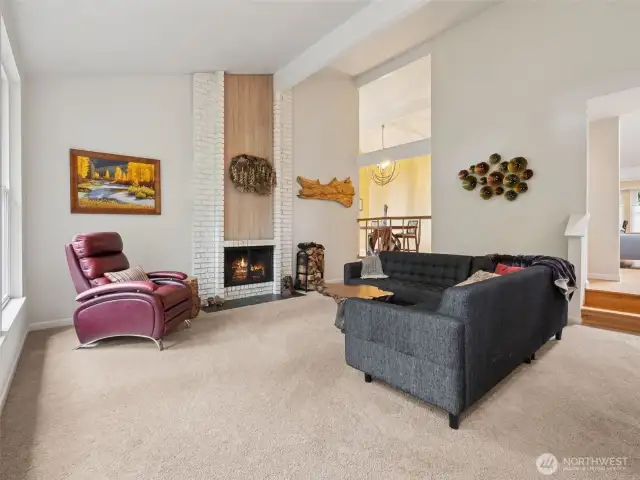 The living room