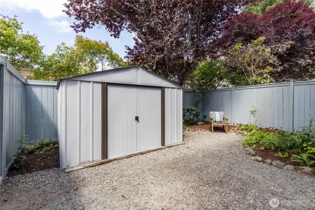 Large storage shed