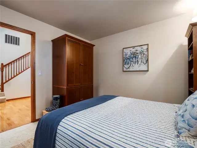 The bonus room could be used as a 4th bedroom easily.