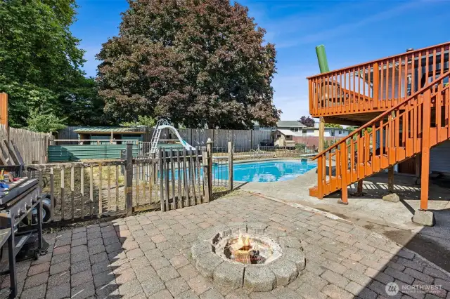 fire pit for fireside chats