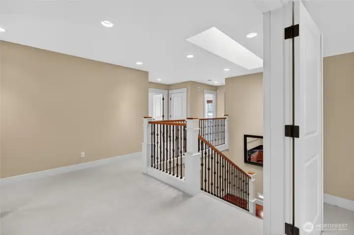 Upstairs landing