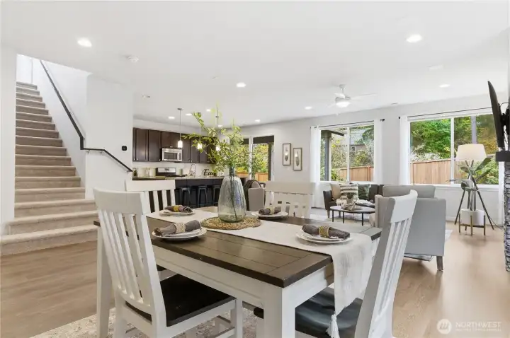 Open Concept living in a warm and welcoming neighborhood.