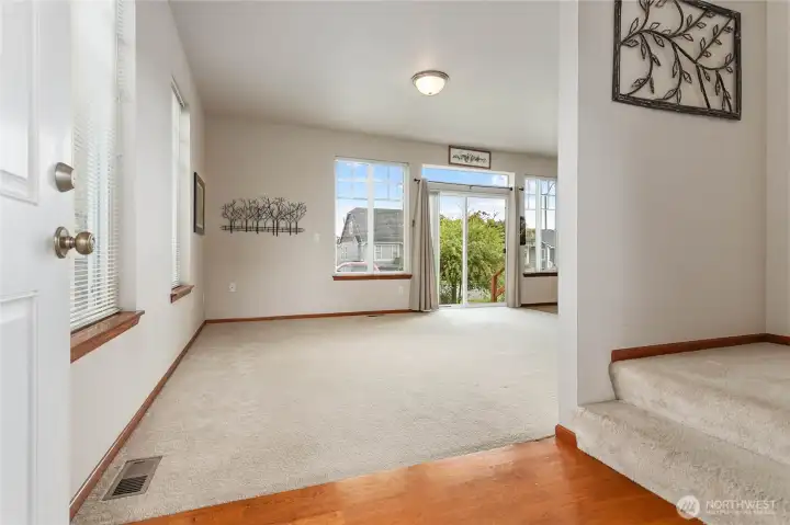 Main floor entrance