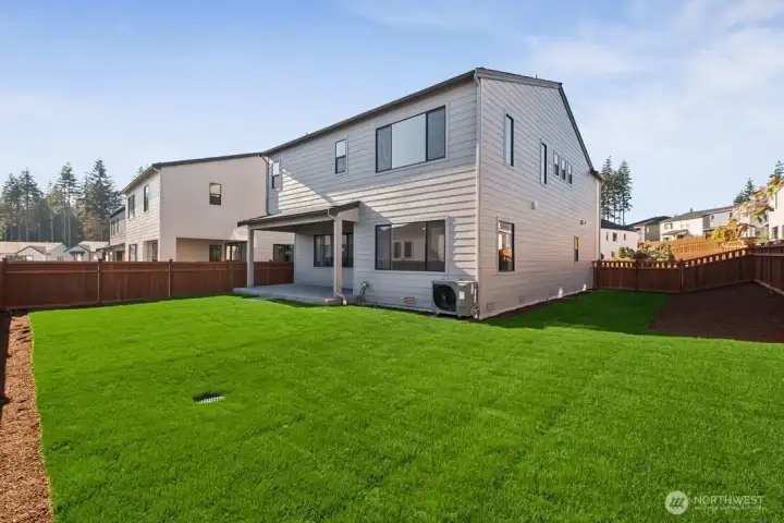 Actual Exterior of Homesite 16.