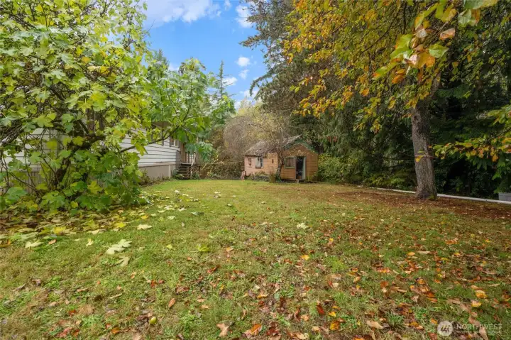 Original Homestead is still standing! Pump room for the well is in the back room of the homestead.