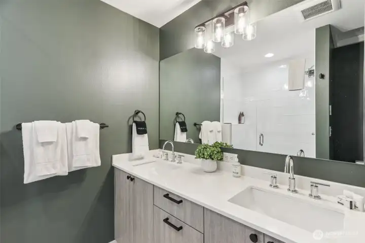 Beautiful primary bathroom