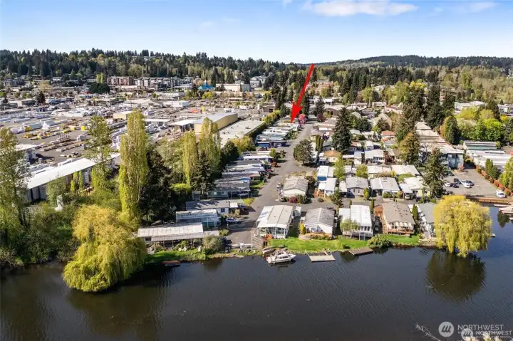 Peaceful riverfront living