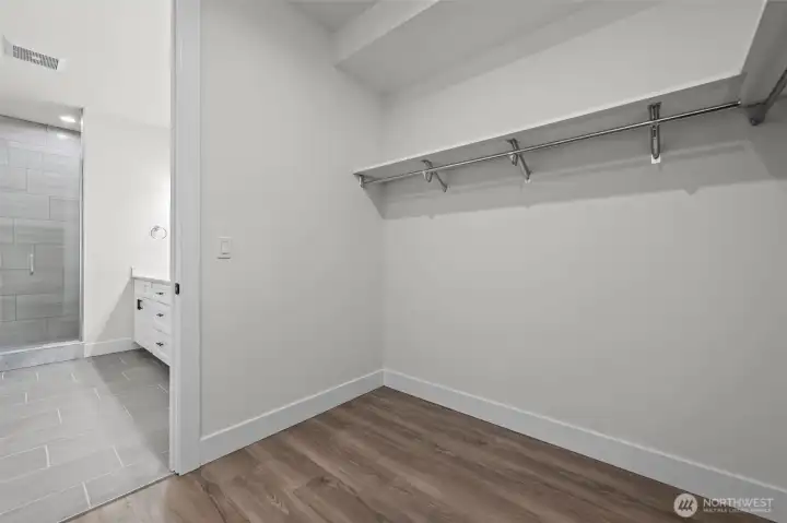 Walk in Primary Closet