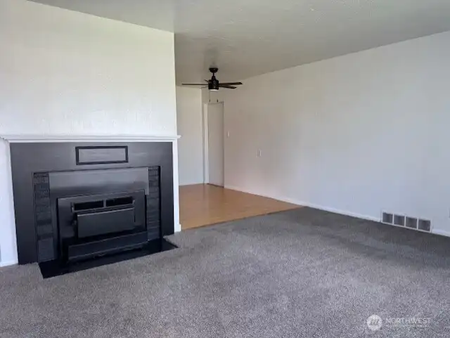 Wood Burning Fireplace