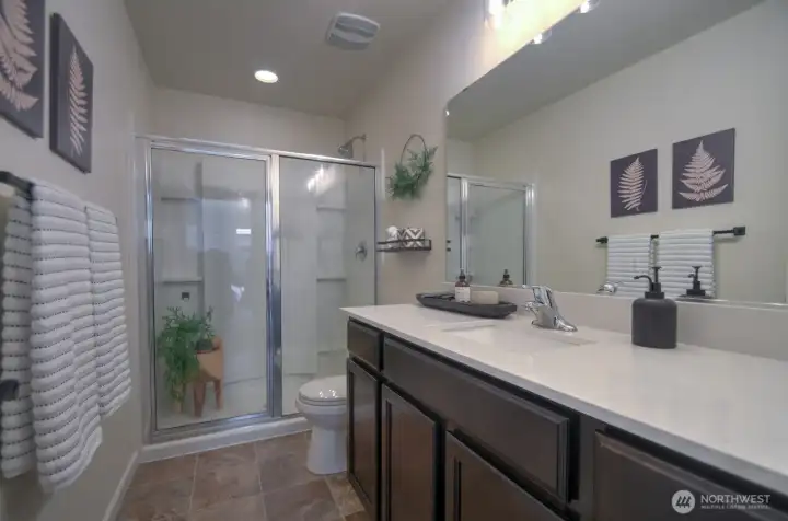 PRIMARY BATHROOM OFF BEDROOM