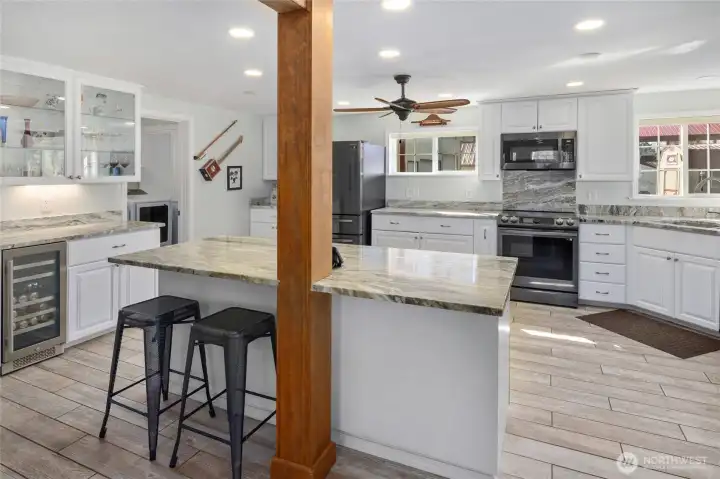 Beautifully renovated kitchen