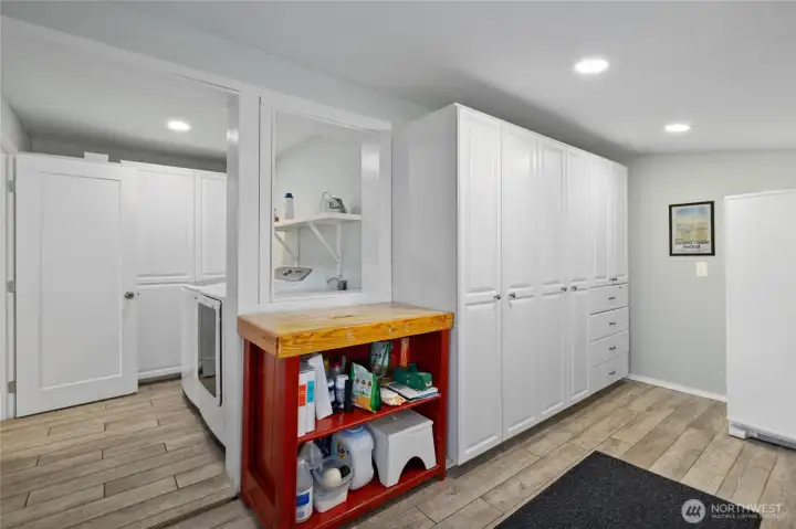 Laundry room + Mudroom